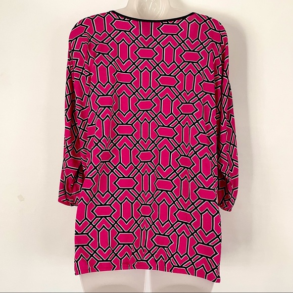 INC International Concepts Pink Blouse - Picture 2 of 4